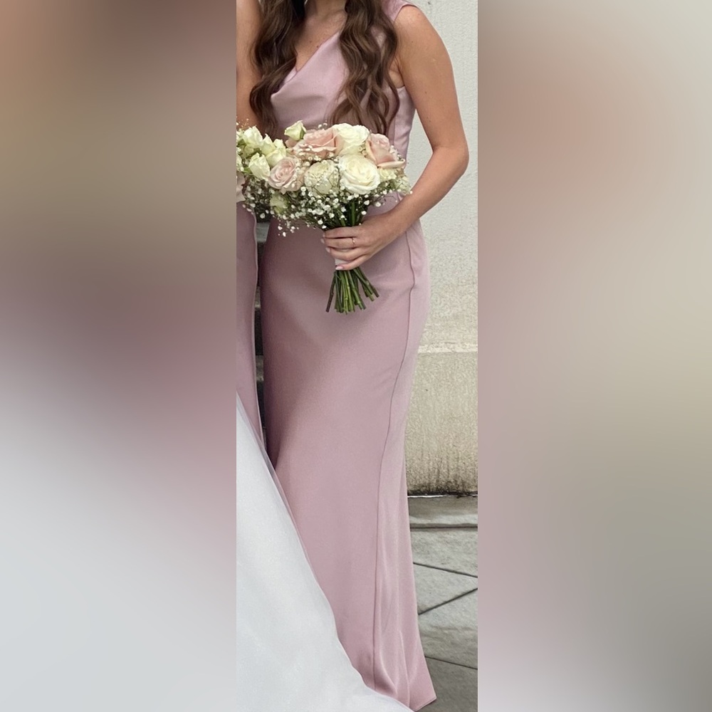 AW Bridal MAURA DRESS - Dusty Rose
